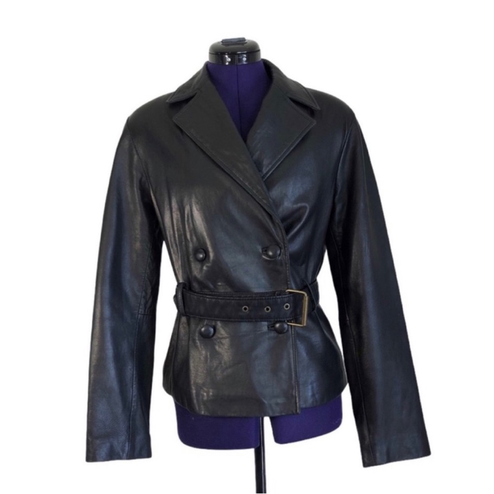 Siena Studio Black Leather Jacket